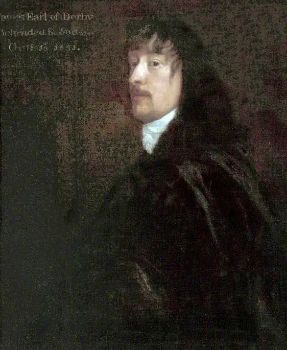 James Stanley (1607–1651), 7. jarl av Derby - Antoine van Dyck

Source:
James Stanley (1607–1651), 7e comte de Derby - Antoine van Dyck