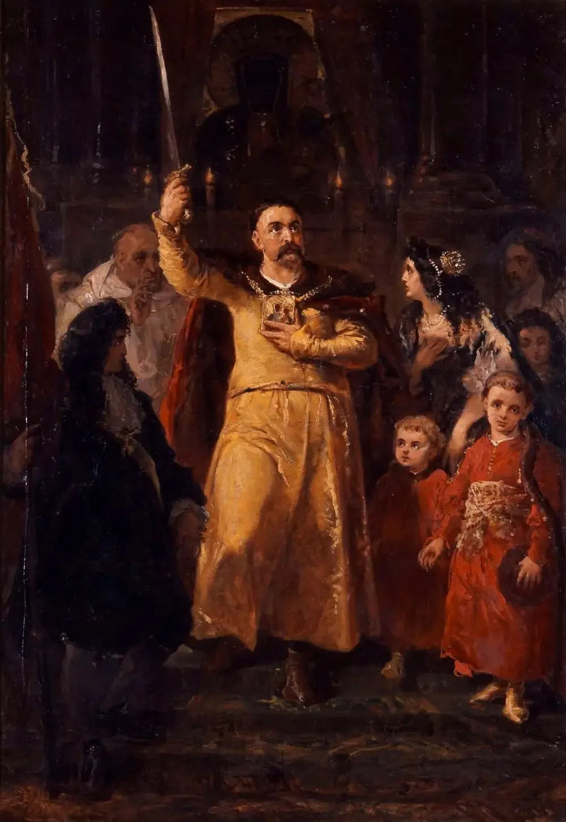 Reproduksjon av maleri av Jan Matejko

Source:
Q123209271 - Jan Matejko