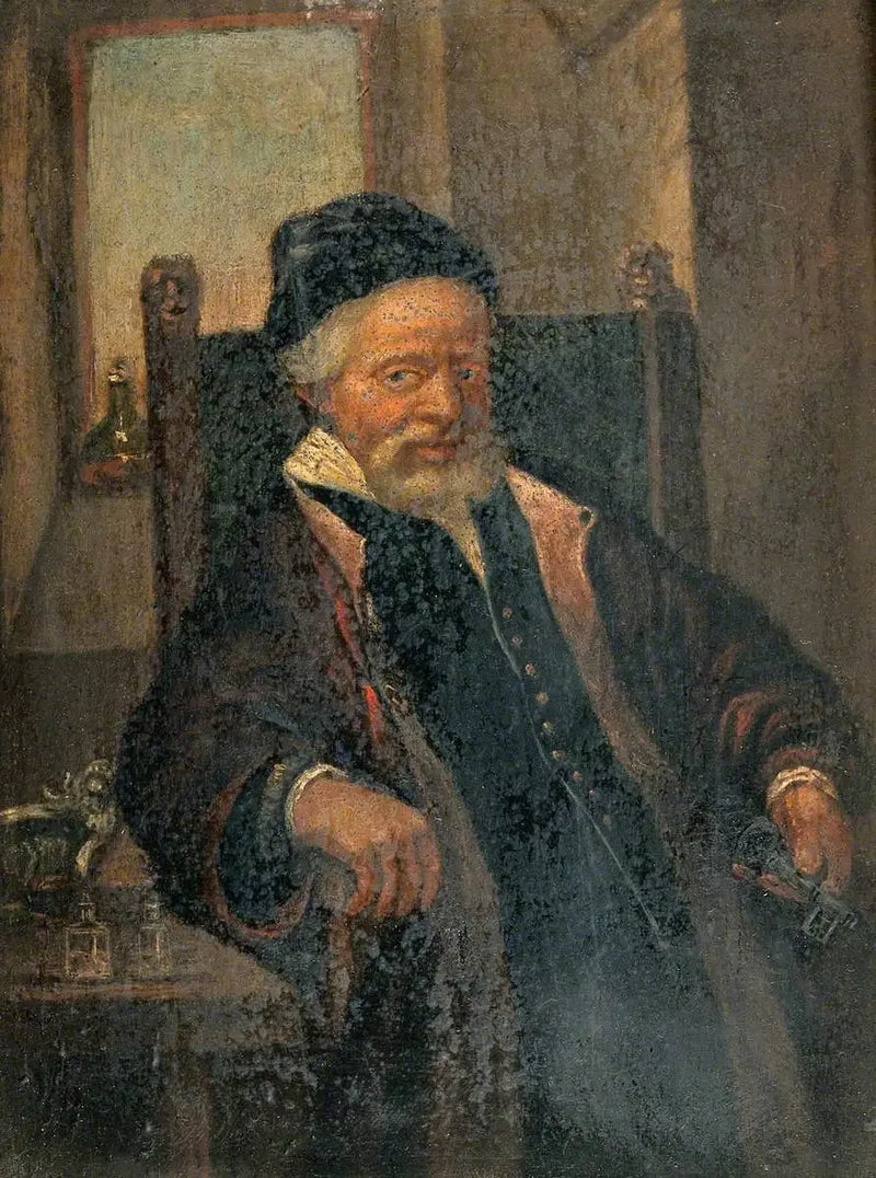 Jan Lutma, eller et medlem av familien Molins - Rembrandt