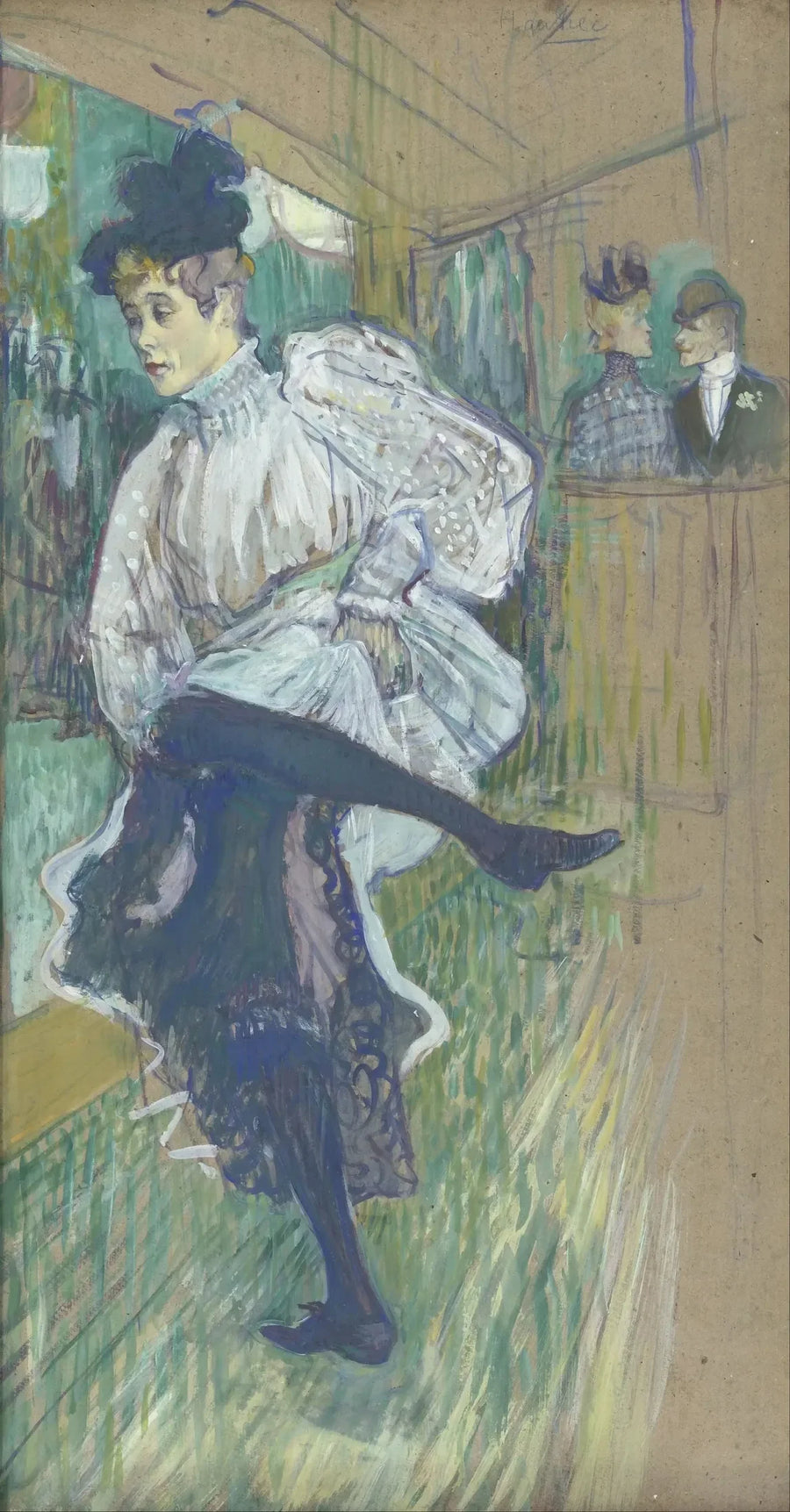 Jane Avril danser - Henri de Toulouse-Lautrec