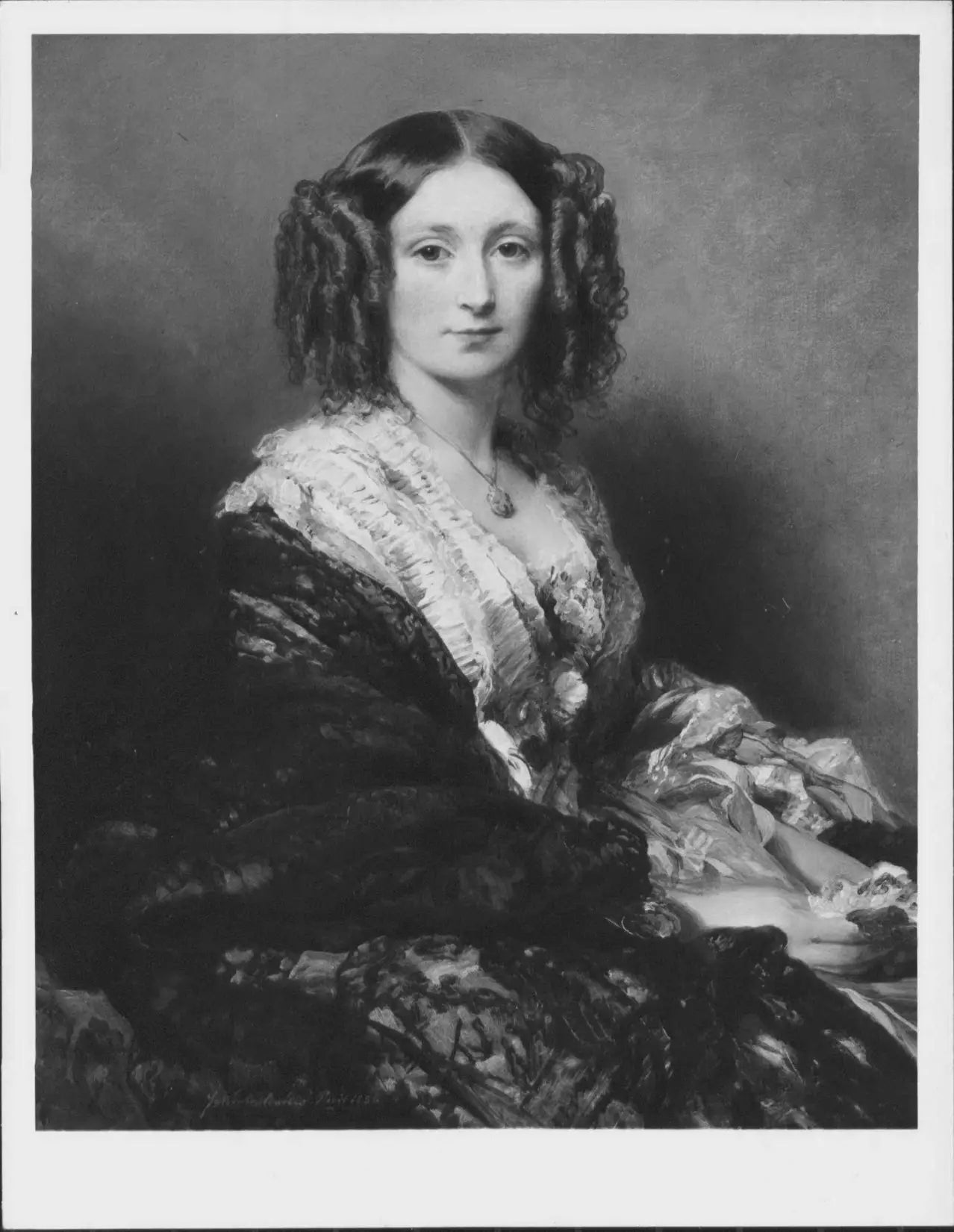 Jane marquise d’Ely (1821-1890) - Franz Xaver Winterhalter - Alpha Reproduction