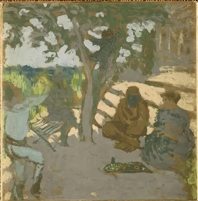 Hagen ved innsjøen i Étang-la-Ville - Édouard Vuillard