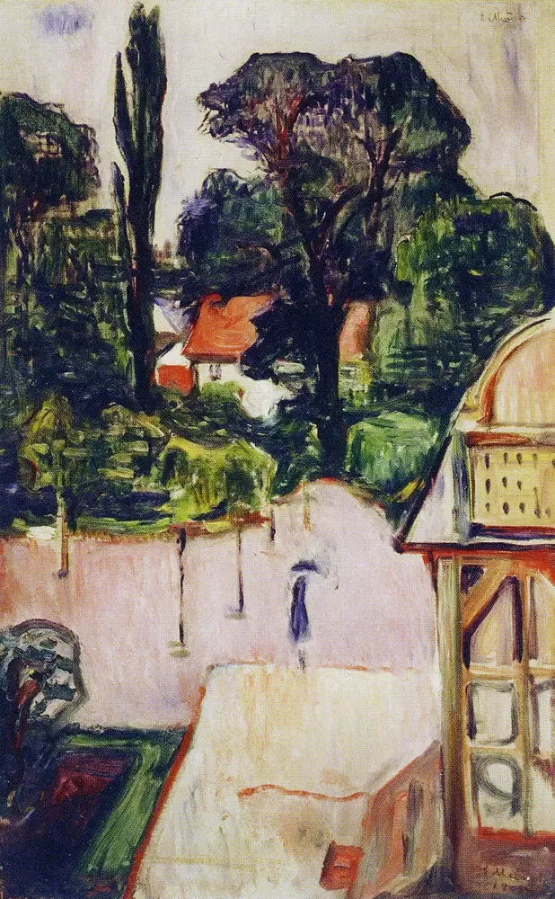 hage i Taarbæk - Edvard Munch