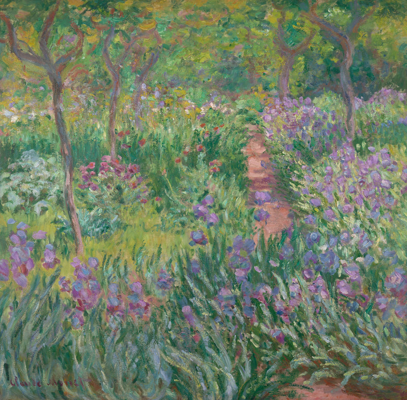 Kunstnerens hage i Giverny - Claude Monet