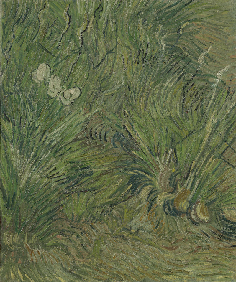 Hage med sommerfugler - Vincent van Gogh