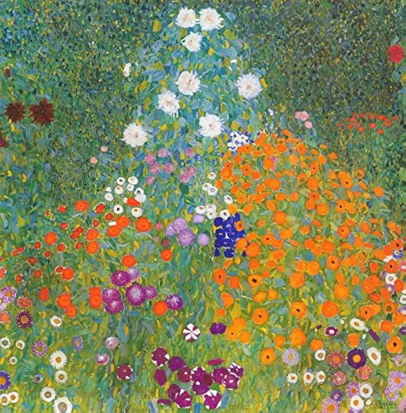 Blomsterhage - Gustav Klimt
