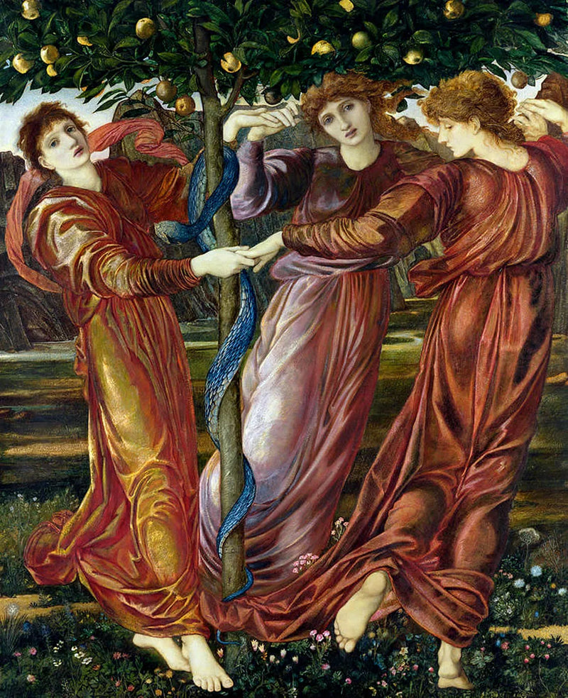 Hagen til Hesperidene - Edward Burne-Jones