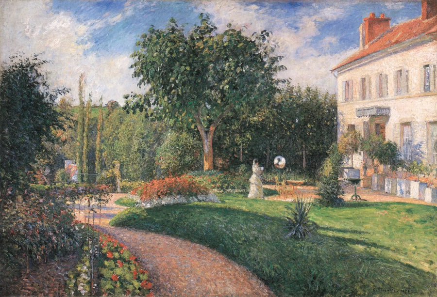 Mathurins hage, i Pontoise - Camille Pissarro