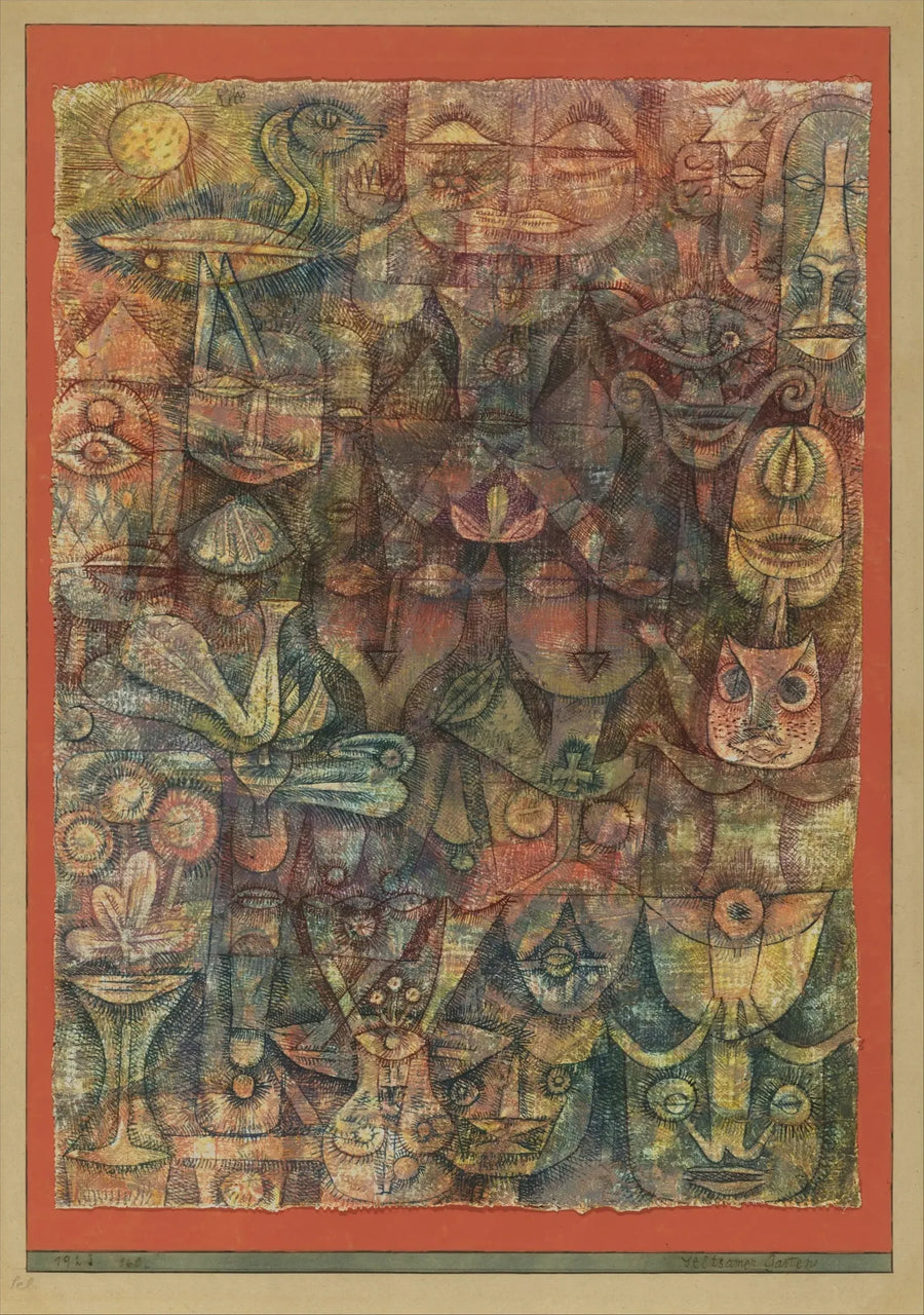 Merkelig hage - Paul Klee