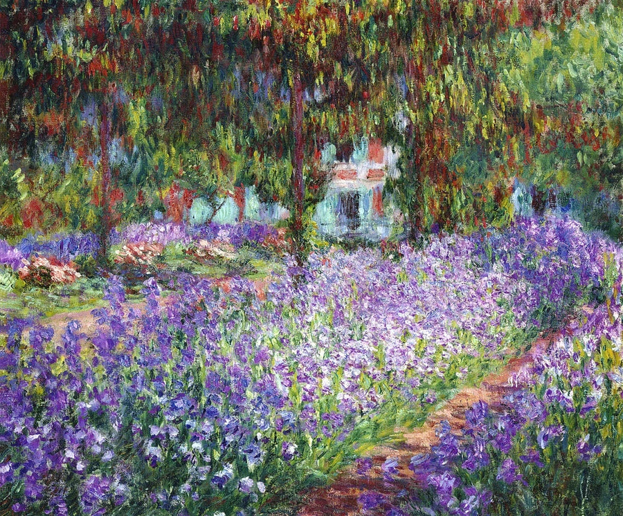 Kunstnerens hage i Giverny - Claude Monet