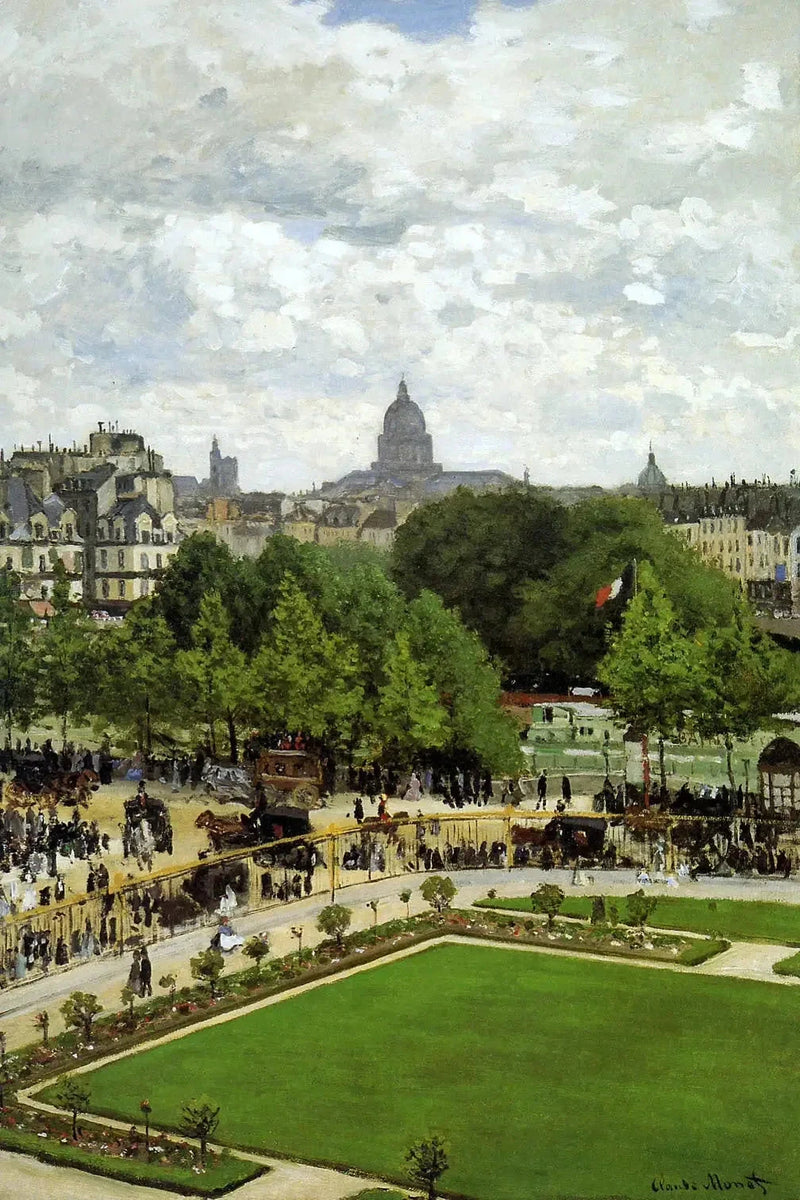 The Infanta's Garden W85 - Claude Monet