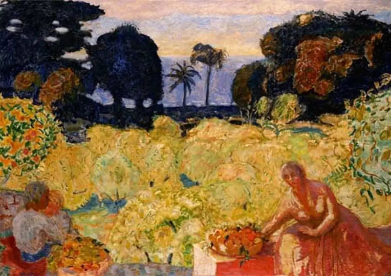Middelhavshage - Pierre Bonnard