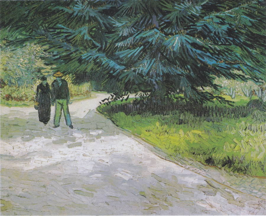 Par i Arles-parken - Poetens hage III - Vincent van Gogh