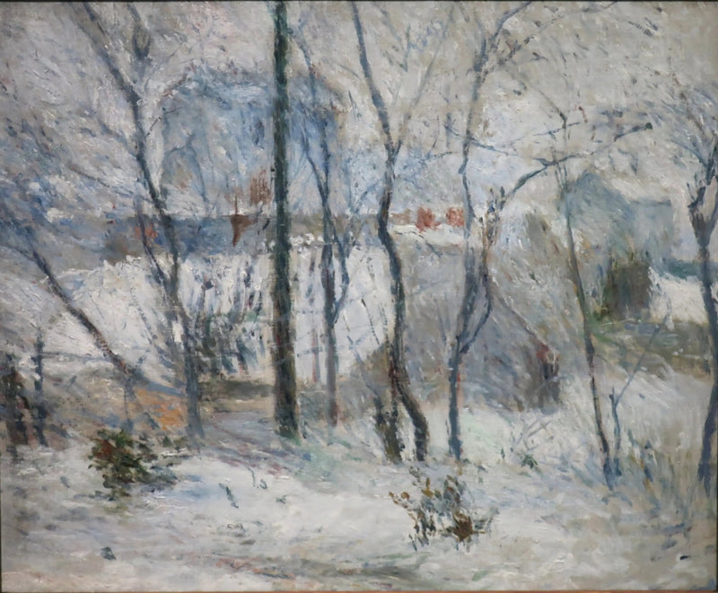Hage under snøen II - Paul Gauguin