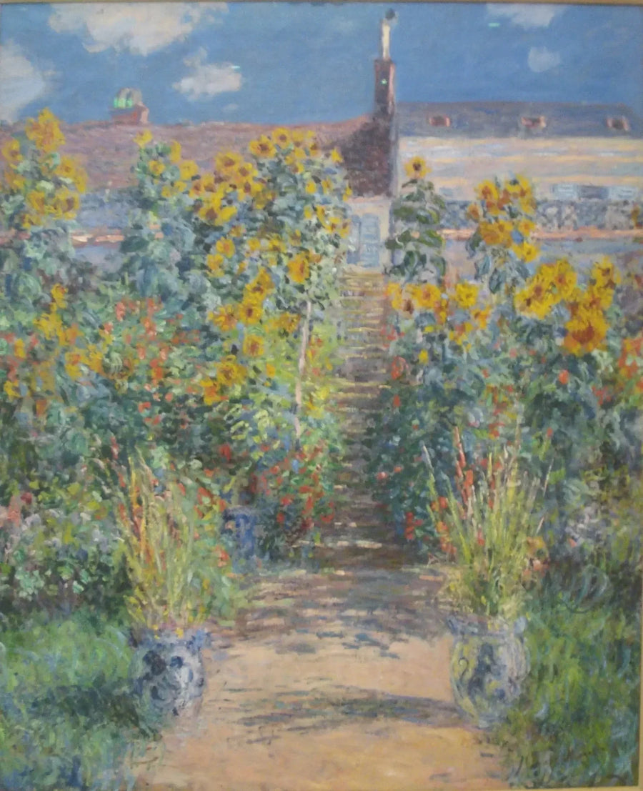 Hage i Vétheuil - Claude Monet