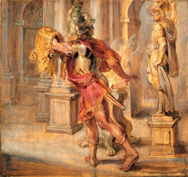 Jason med Den Gyldne Floke - Peter Paul Rubens