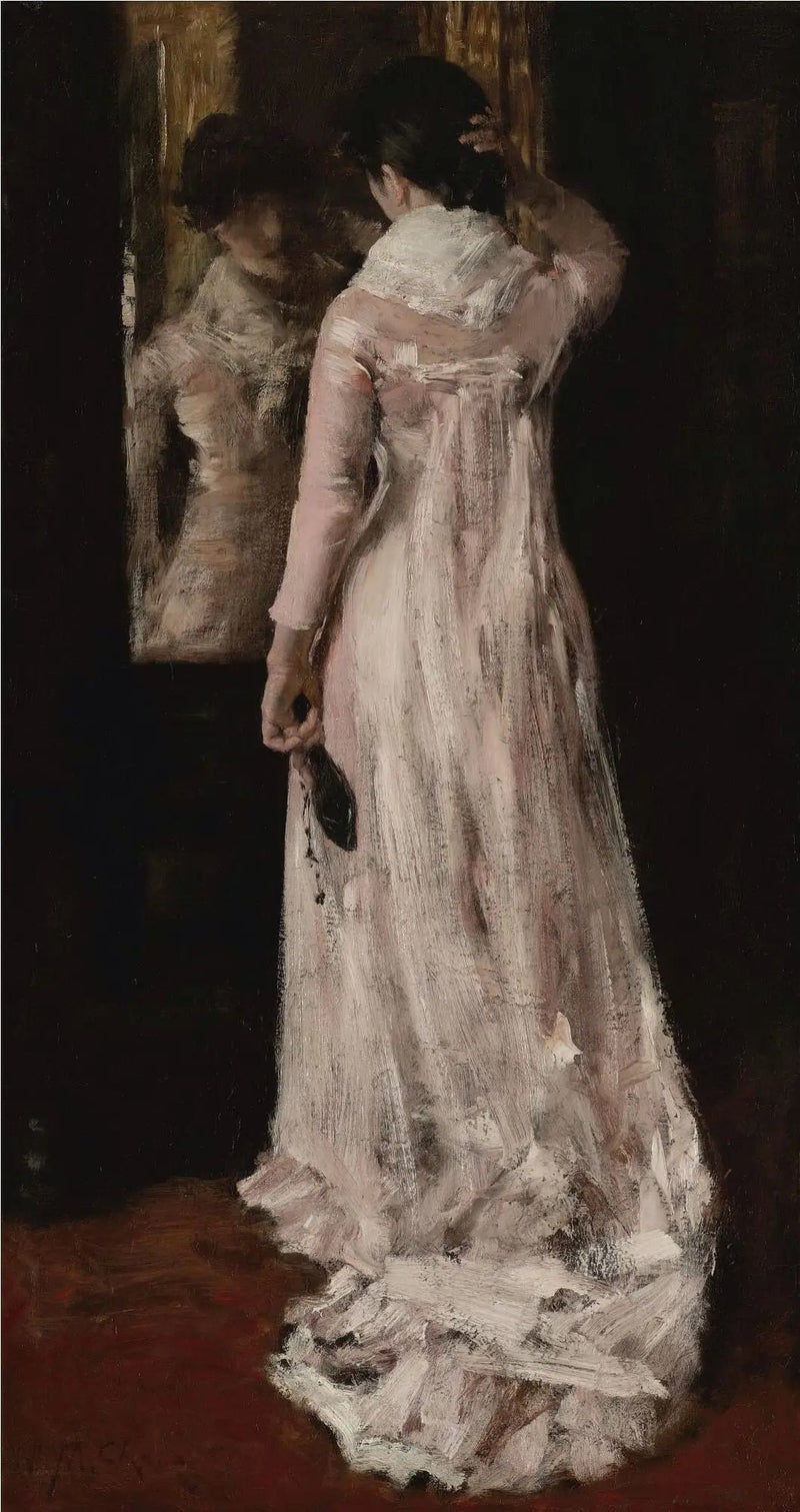 Jeg tror jeg er klar nå - William Merritt Chase

Source:
Je pense que je suis prêt maintenant - William Merritt Chase