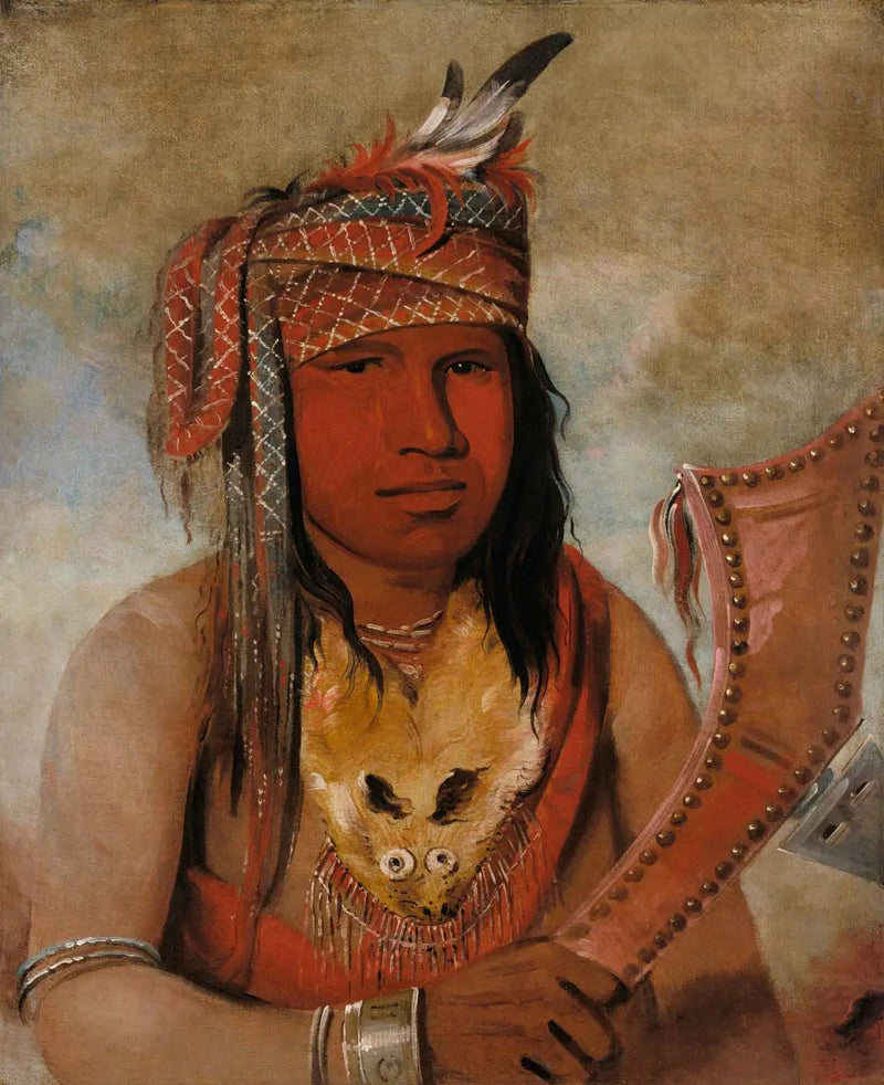 Je-suis-quelque-chose-dick, Caribou hann, en modig - George Catlin

Source:
Je-suis-quelque-chose-dick, Caribou mâle, un brave - George Catlin