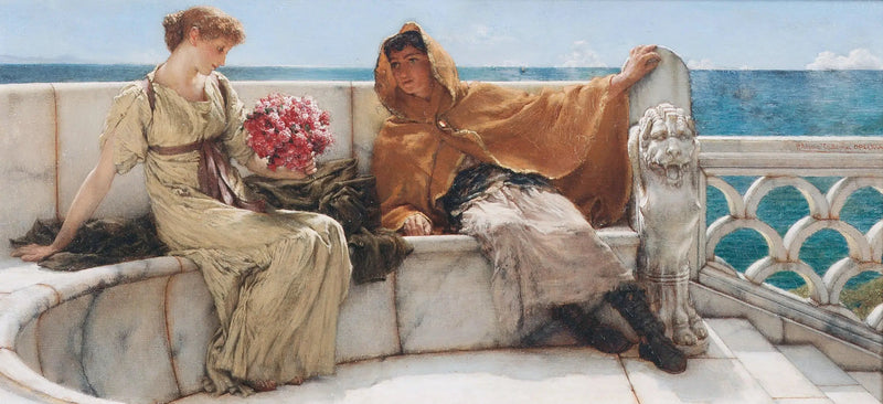Jeg elsker deg, jeg elsker meg selv - Lawrence Alma-Tadema