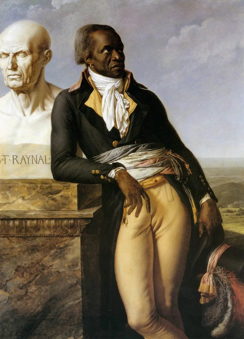 Jean-Baptiste Belley, medlem av Konvensjonen - Anne-Louis Girodet

Source:
Jean-Baptiste Belley, député à la Convention - Anne-Louis Girodet