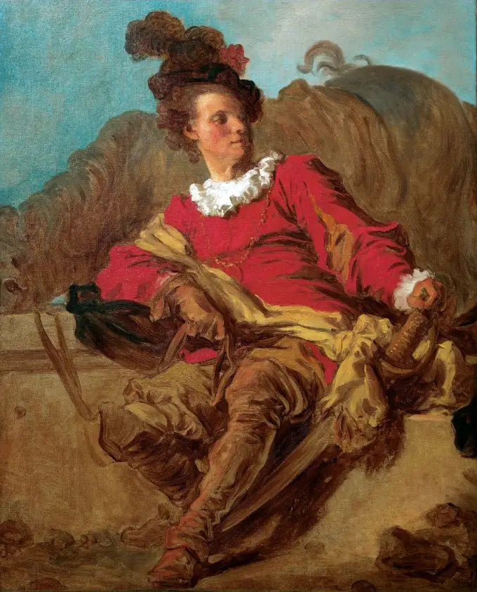 Jean-Claude Richard, abbed av Saint-Non - Jean-Honoré Fragonard