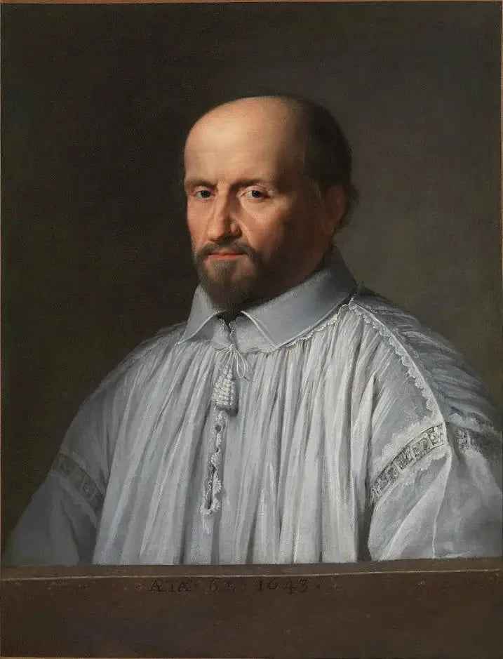 Jean Duvergier du Hauranne, abbed av Saint-Cyran - Philippe de Champaigne