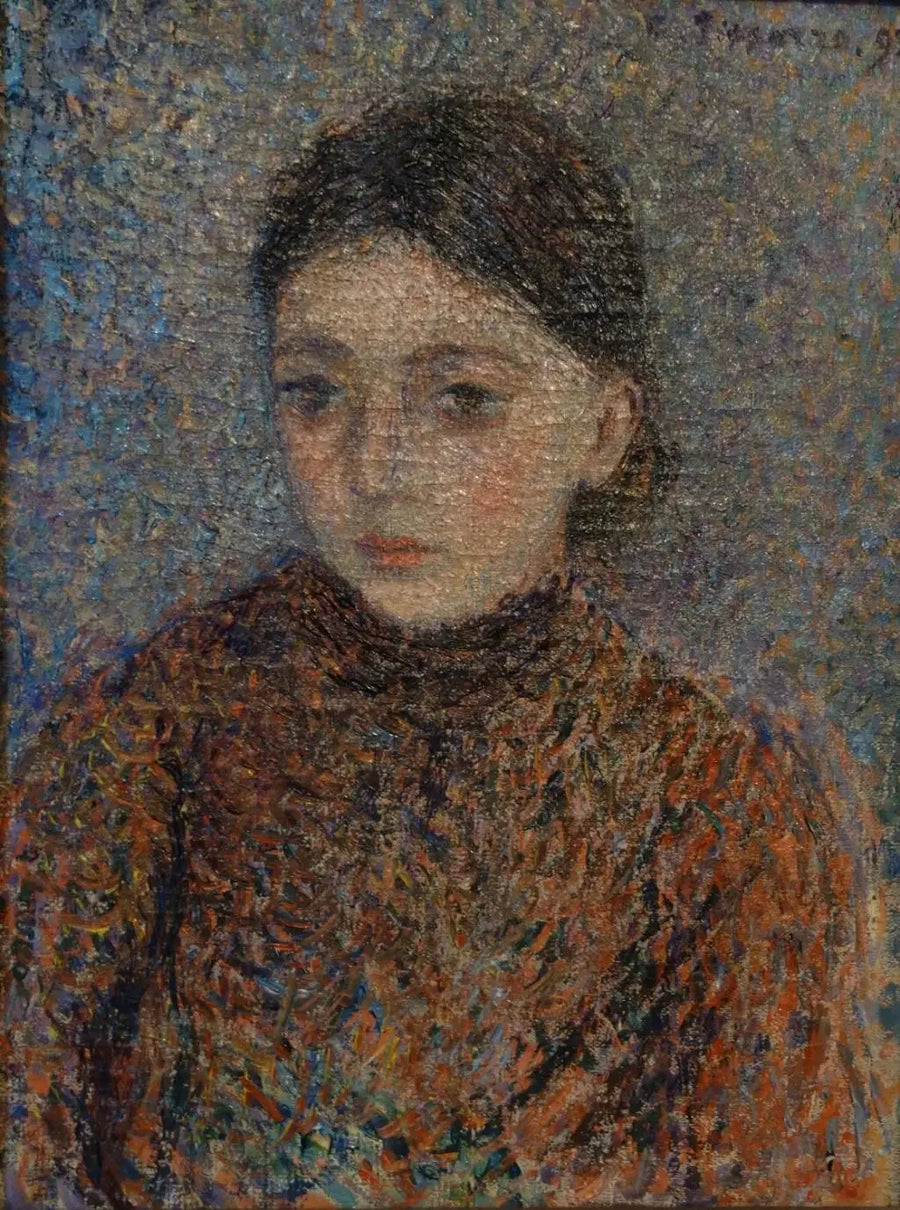 Jeanne Pissarro, kalt Cocotte, i byste - Camille Pissarro