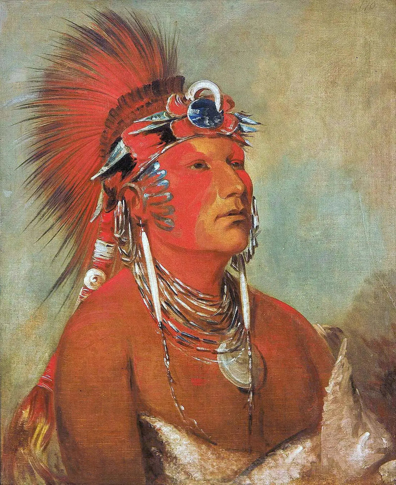 Jee-hé-o-hó-shah, Kan ikke veltes, en kriger - George Catlin

Source:
Jee-hé-o-hó-shah, Ne peut être renversé, un guerrier - George Catlin