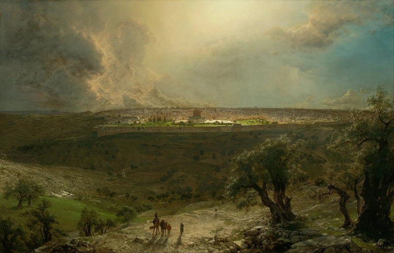 Jerusalem fra Olivengården - Frederic Edwin Church

Source:
Jérusalem du mont des Oliviers - Frederic Edwin Church
