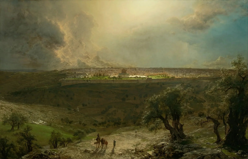 Jerusalem fra Olivengården - Frederic Edwin Church

Source:
Jérusalem du mont des Oliviers - Frederic Edwin Church