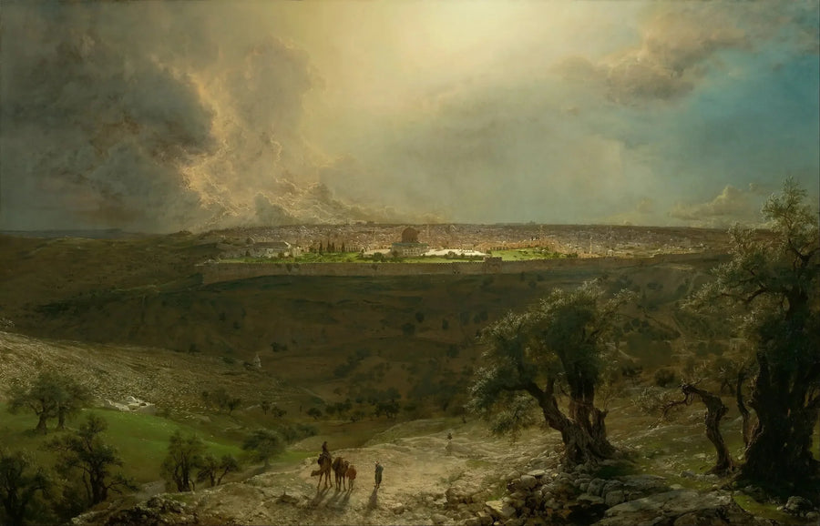 Jerusalem fra Olivengården - Frederic Edwin Church

Source:
Jérusalem du mont des Oliviers - Frederic Edwin Church