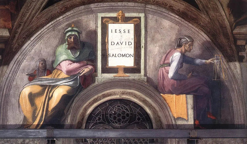 Jesse, David og Salomo - Michelangelo
