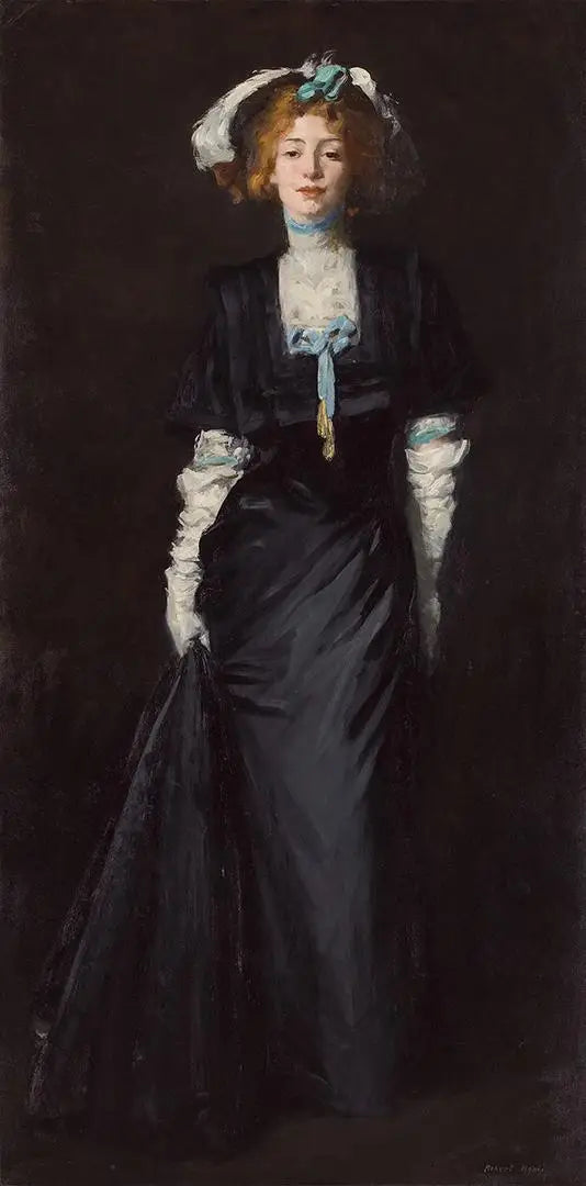 Jessica Penn i svart med hvite fjær - Robert Henri

Source:
Jessica Penn en noir avec des plumes blanches - Robert Henri
