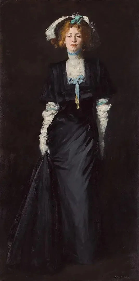 Jessica Penn i svart med hvite fjær - Robert Henri

Source:
Jessica Penn en noir avec des plumes blanches - Robert Henri