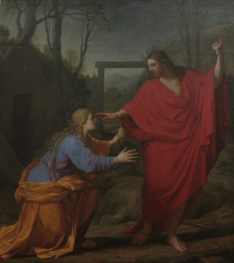 Jesus åpenbarer seg for Maria Magdalena - Eustache Le Sueur