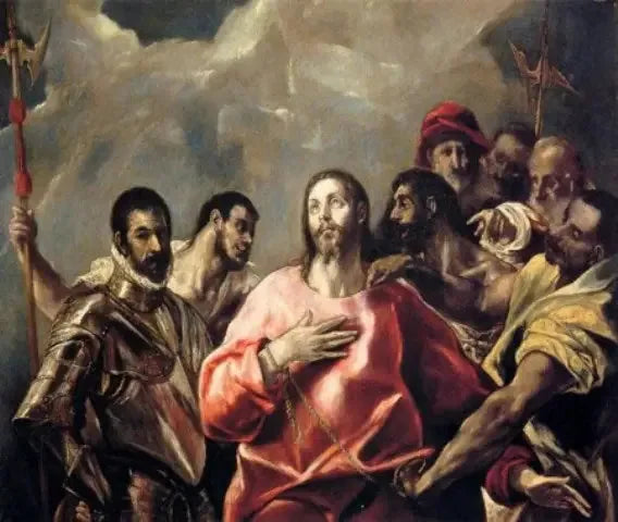 Jesus avkledd sine klær - El Greco