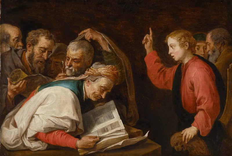 Jesus blant lærerne - David Teniers den Yngre

Source:
Jésus parmi les docteurs - David Teniers le Jeune