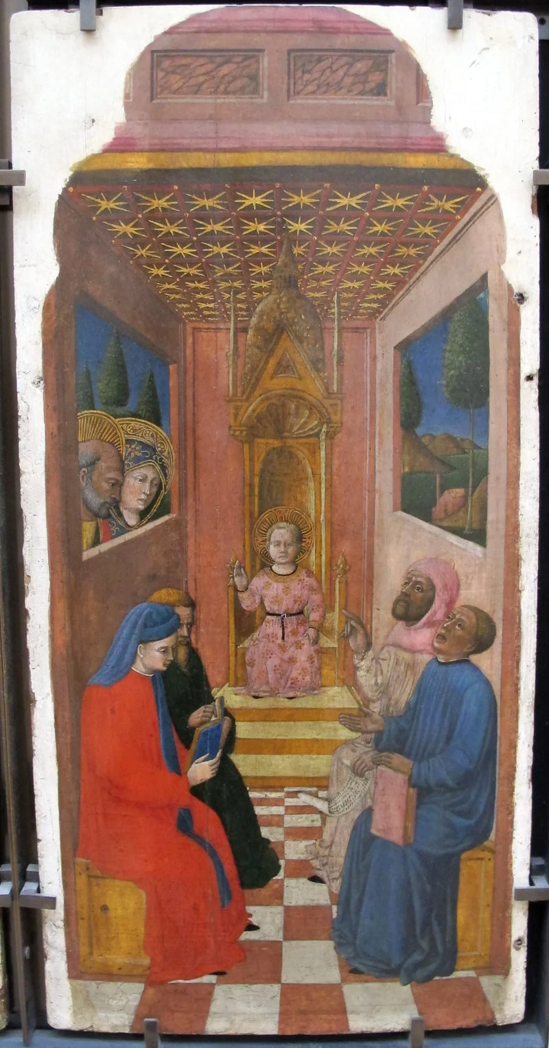 Jesus blant lærerne - Giovanni Francesco da Rimini