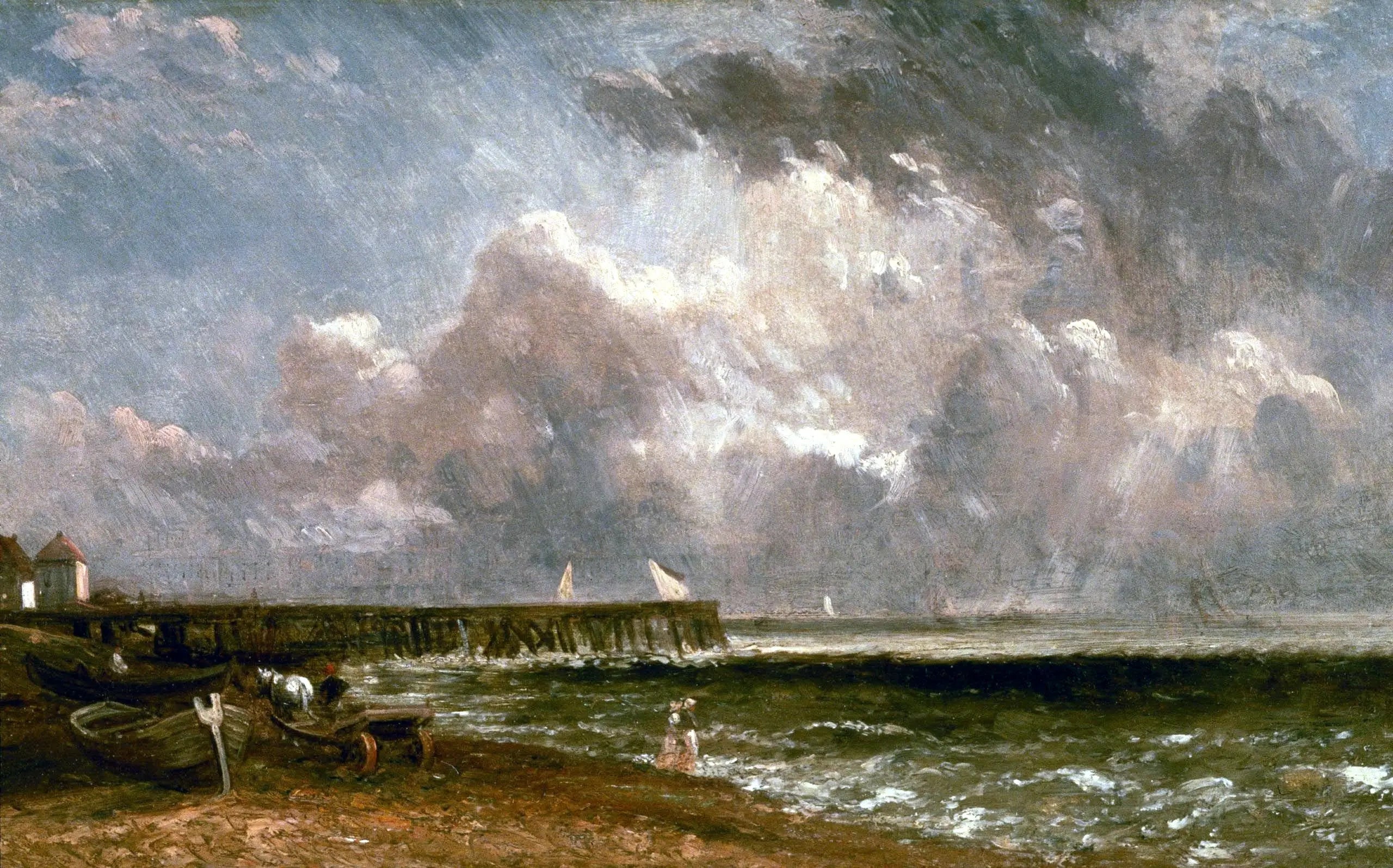 Jetée de Yarmouth - John Constable - Alpha Reproduction