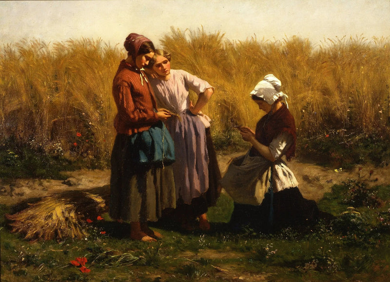 Kjærlighetsbrikker - Jules Breton