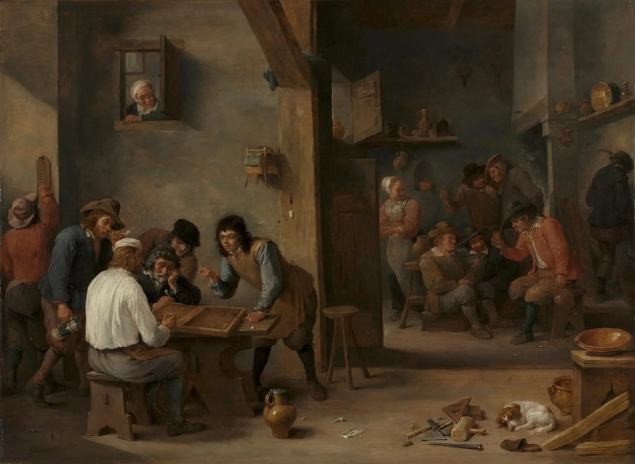Backgammon-spill - David Teniers den Yngre

Source:
Jeu de backgammon - David Teniers le Jeune