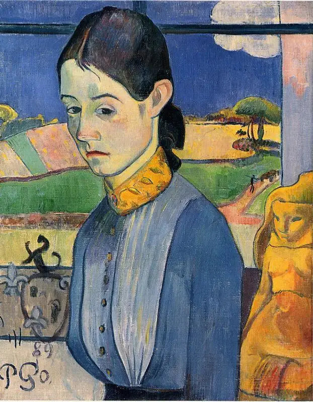 Ung bretoner - Paul Gauguin