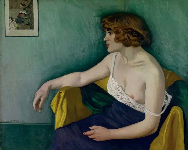Ung kvinne sittende i profil - Félix Vallotton

Source:
Jeune femme assise de profil - Félix Vallotton