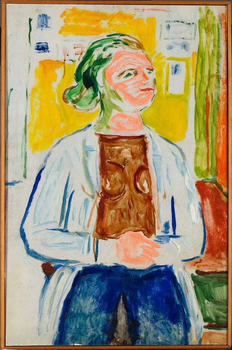 Ung Kvinne - Edvard Munch