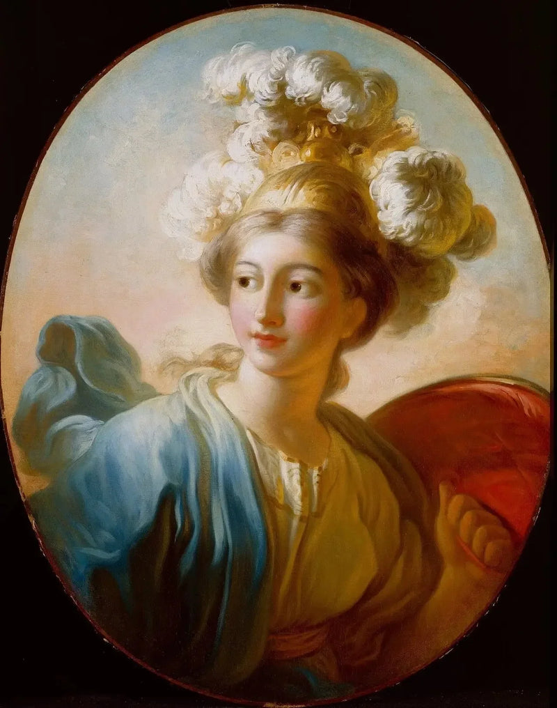 Ung kvinne som leser - Jean-Honoré Fragonard