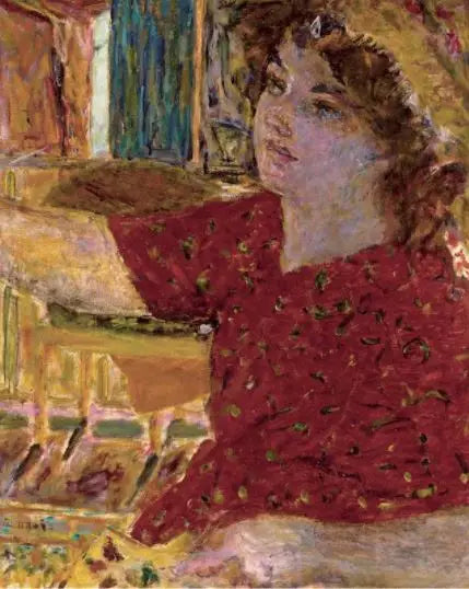 UNG KVINNE MALER - Pierre Bonnard