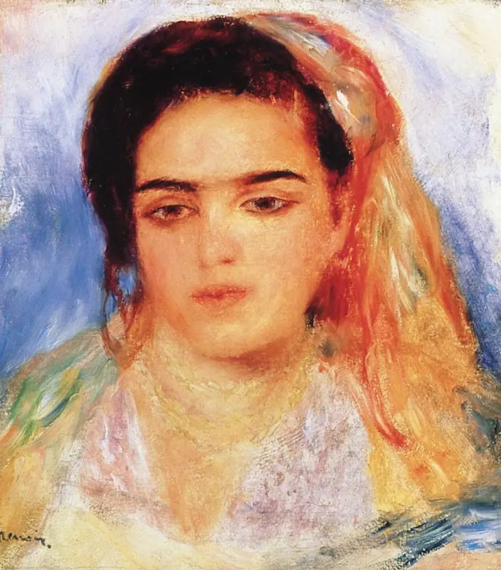 Algerisk ung jente - Pierre-Auguste Renoir