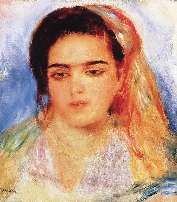 Algerisk ung jente - Pierre-Auguste Renoir
