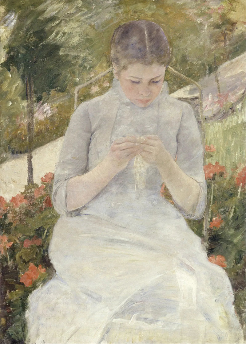 Ung Jente i Hagen - Mary Cassatt