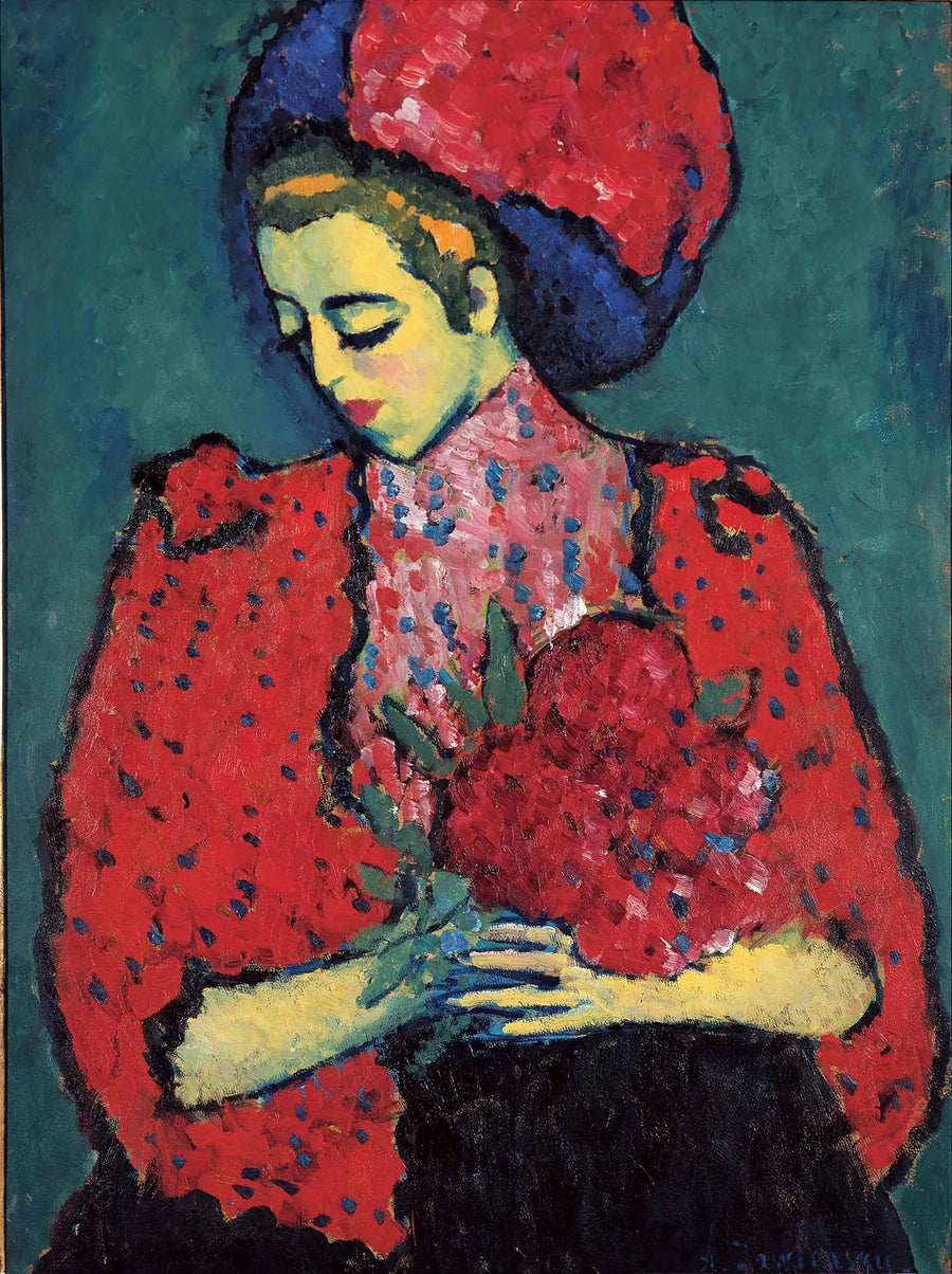Jente med peoner - Alexej von Jawlensky

Source:
Jeune fille aux pivoines - Alexej von Jawlensky